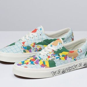 NWT Vans Save Our Planet World Map 5.5/7.0